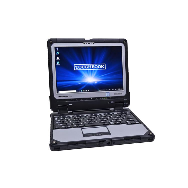 美品 Panasonic ToughBook CF-33 頑丈 タブレット 12.0型 顔認証 Core i5 7300U m.2SSD256G メモリ8GWebカメラ Wi-Fi Windows10 | TOUGHPAD | 02