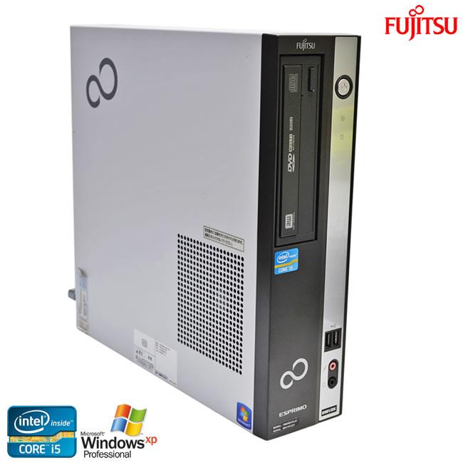 WindowsXP シリアル パラレル 富士通 ESPRIMO D581/DX Core i5 2400 メモリ4GB HDD500G マルチ デスクトップ | 富士通