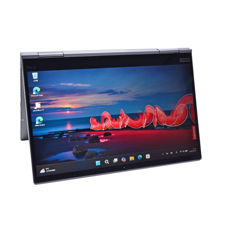 2-in-1 Wi-Fi6 顔認証 LTE Lenovo ThinkPad X1 Yoga Gen 5 Core i5 10210U m.2SSD256G メモリ8G Windows11 | ThinkPad | 01
