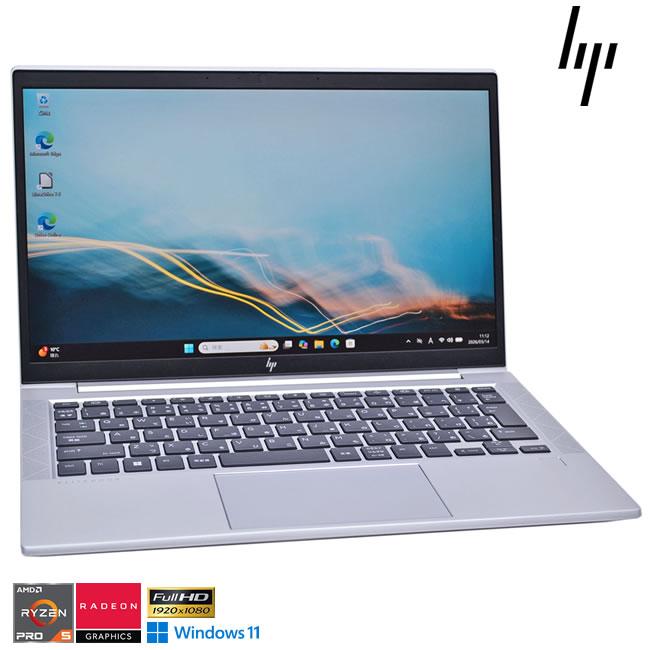 メモリ16G M.2SSD512G HP EliteBook 835 G8 AMD Ryzen 5 Pro 5650U with Radeon USBType-C フルHD 13.3型 Wi-Fi Windows11 | 日本HP