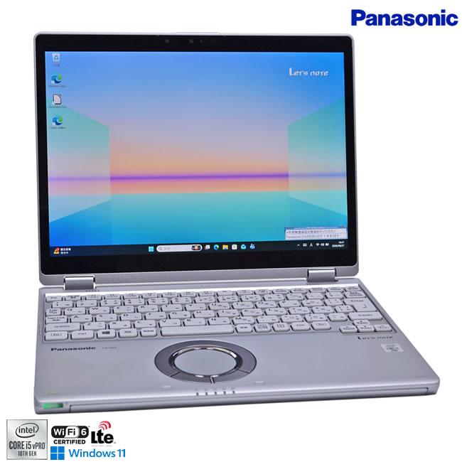 ゲリラセール!! LTE 2-in-1 Panasonic Let's note QV9 Core i5 10310U Wi-Fi6 顔認証 m.2SSD256G メモリ8G Windows11 | Let’s note