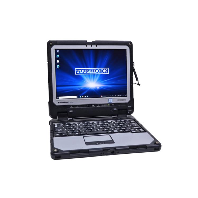 脱着式 タブレット 12.0型 顔認証 カメラ Panasonic TOUGHBOOK CF-33 Core i5 7300U メモリ8G m.2SSD256G Wi-Fi Windows10 | Let’s note | 01