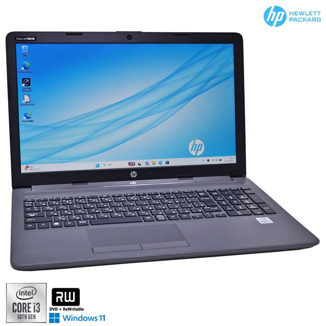 HP 250 G7 NoteBook PC Core i3 1005G1 15.6型 ノートパソコン 新品SSD512G メモリ8G マルチ Webカメラ Wi-Fi Windows11 | 日本HP