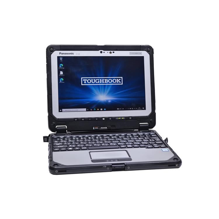Panasonic TOUGHBOOK CF-20 タッチパネル 10.1型 WUXGA Core i5 7Y57 SSD128G メモリ4G Wi-Fi 顔認証 Windows10 タブレット 中古 | Let’s note | 01