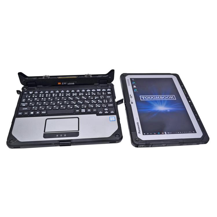 Panasonic TOUGHBOOK CF-20 タッチパネル 10.1型 WUXGA Core i5 7Y57 SSD128G メモリ4G Wi-Fi 顔認証 Windows10 タブレット 中古 | Let’s note | 02