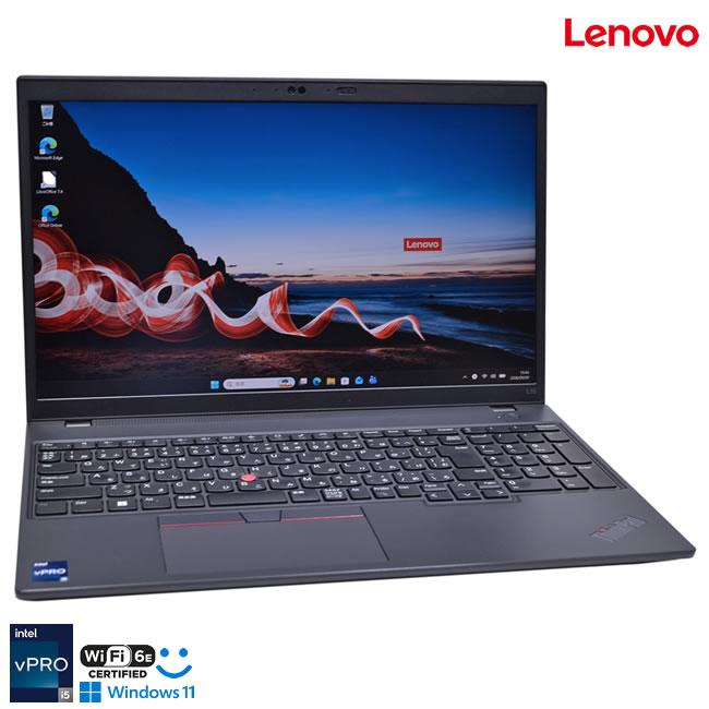 訳あり Lenovo ThinkPad L15 Gen3 第12世代 Core i5 1245U フルHD 顔認証 m.2SSD256G メモリ8G USB4 Wi-Fi6E Webカメラ Windows11 | ThinkPad