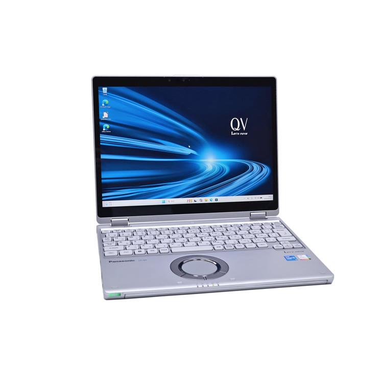 爆買 使用時間300H LTE 2-in-1 Panasonic Let's note QV1 Core i5 1145G7 IrisXe メモリ16G m.2SSD256G WQXGA+ 顔認証 Wi-Fi6 Windows11の画像
