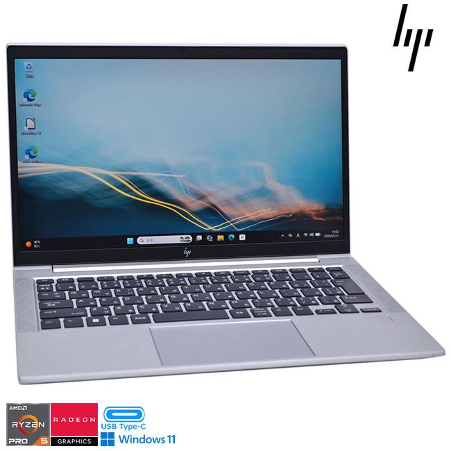 HP EliteBook 835 G8 AMD Ryzen 5 Pro 5650U with Radeon メモリ16G M.2SSD512G フルHD 13.3型 USBType-C Wi-Fi Windows11 | 日本HP