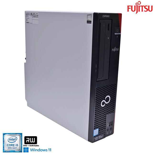 デスクトップ 富士通 ESPRIMO D588/EX Core i5 9500 M.2SSD256G HDD500G メモリ8G USB3.1gen2 マルチ Windows11 | 富士通