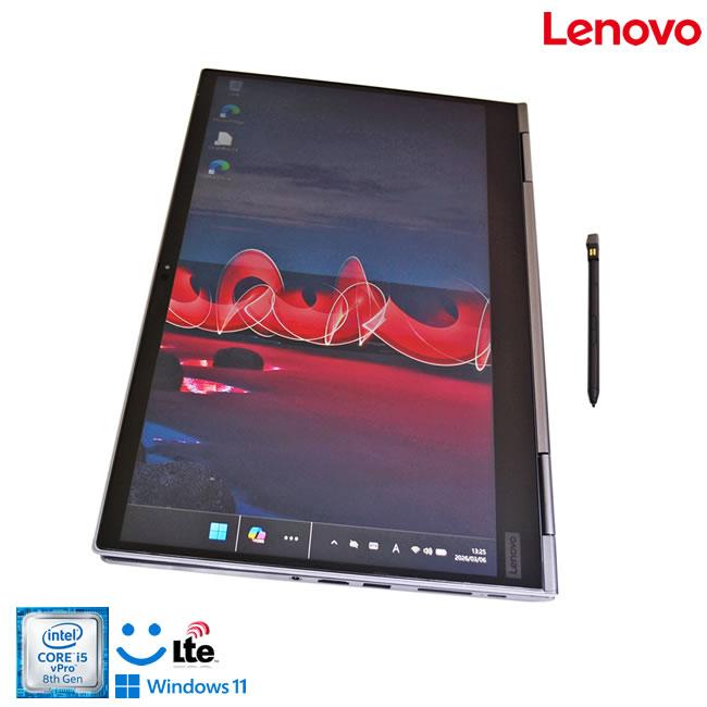 2-in-1 14.0型 FHD Lenovo ThinkPad X1 Yoga 4th Core i5 8365U LTE Wi-Fi m.2SSD256G メモリ8G 顔認証 Windows11 | ThinkPad