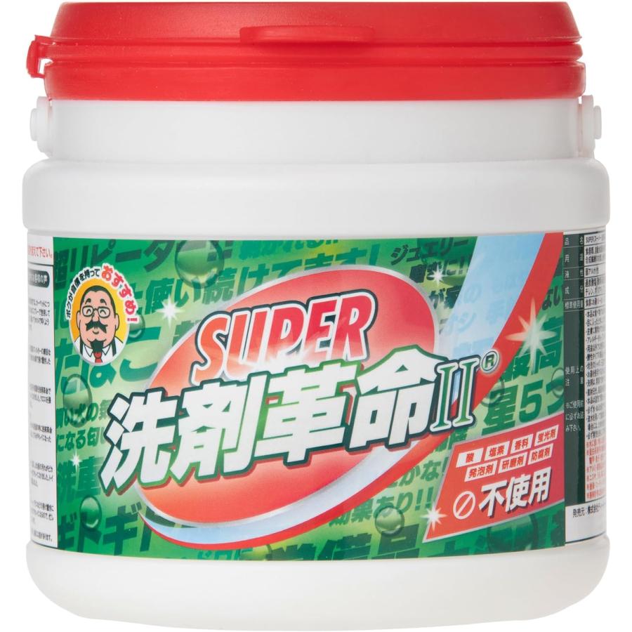 【新品アウトレット】SUPER洗剤革命 業務用5㎏ SUPER洗剤革命 300g : ハイパーマリモショップ - 通販 - Yahoo