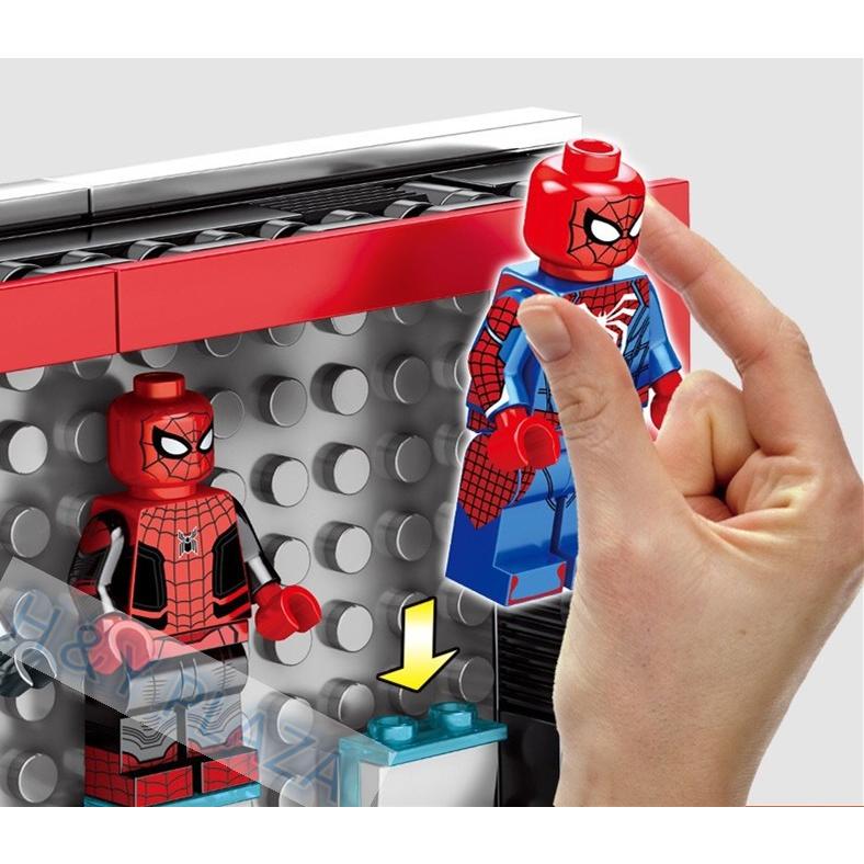 送料無料 レゴ(LEGO) スパイダーマン 大集合ブック スーパー・ヒーローズ アベンジャーズ 互換品 プレゼント