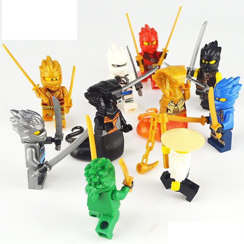 送料無料　レゴ交換品　ブロック LEGO ニンジャゴー ミニフィグ ミニフィギュア 10体セット プレゼント　｜hyplaza｜02
