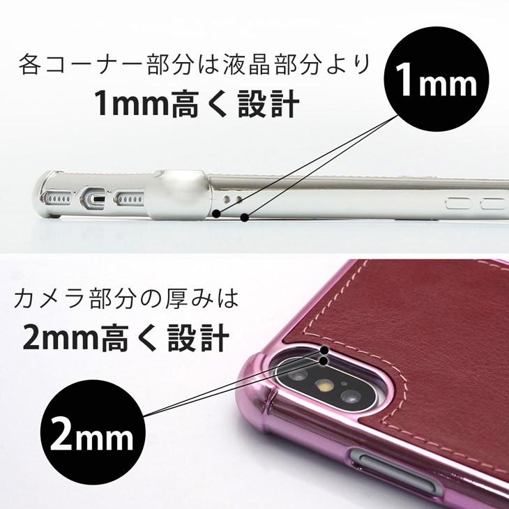 Hy+ iPhone X iPhone Xs 耐衝撃 TPU ケース ビンテージPU仕上げ (カーマウントプレート、ストラップホール付き) | Hy+ | 04