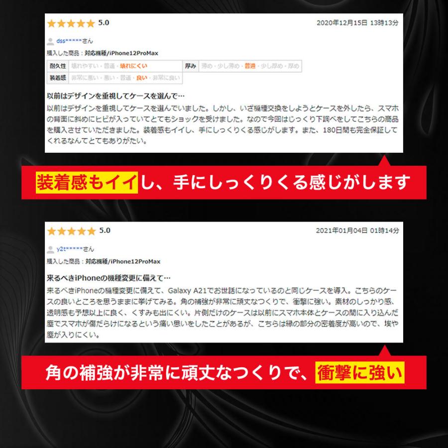 Mi 10 Lite 5G ケース クリア 透明 耐衝撃 XIG01 シャオミ 衝撃吸収｜hyplus｜06