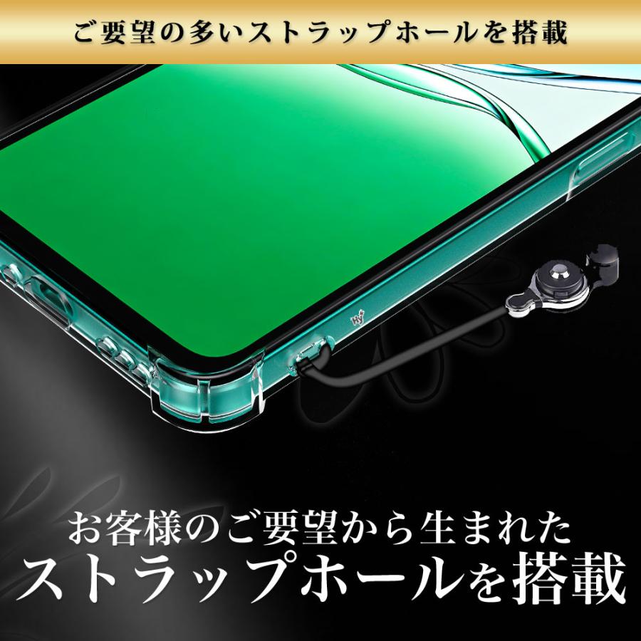 Hy+ OPPO A5 5G ケース OPG06 / A502OP / CPH2751 対応 耐衝撃 クリア TPU カバー 米軍MIL(MIL-STD-810G)規格 衝撃吸収ポケット ストラップ装着可能 | Hy+ | 11