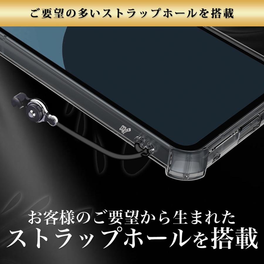 Hy+ AQUOS sense10 sense9 ケース クリア 透明 耐衝撃 衝撃吸収