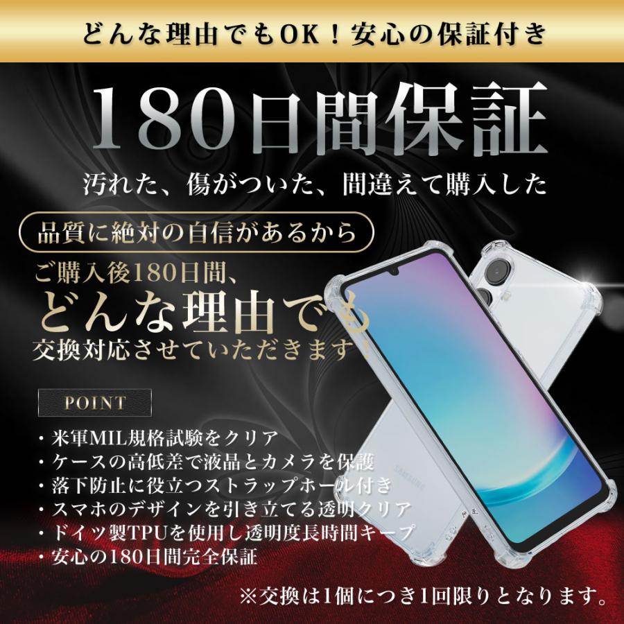 Galaxy A25 5G ケース クリア 透明 耐衝撃 衝撃吸収 ギャラクシー a25 SC-53FSCG33 | Hy+ | 14