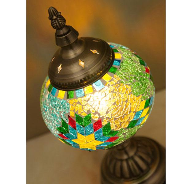 LEDテーブルランプ ジョルダン モザイクランプ LED電球付属 テーブルランプ ライト テーブルスタンド 置照明 LED対応 室内用 ベッドサイドランプ 寝室 リビング |  | 02