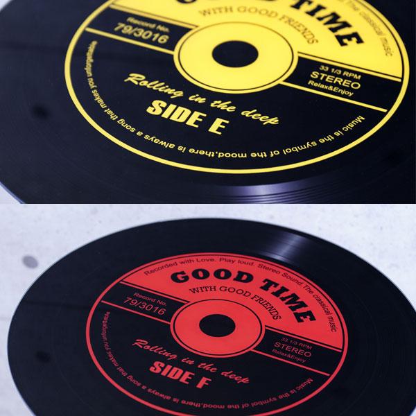 ガラスレコードテーブル シングルレコード COFFEE テーブル おしゃれ 
