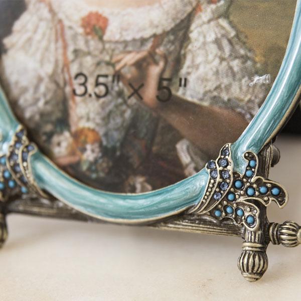 フォトフレーム アガット 写真立て ヴィンテージ アンティーク 壁掛けフォトフレーム おしゃれ レトロ シック インテリア雑貨 北欧 ディスプレイフレーム |  | 03