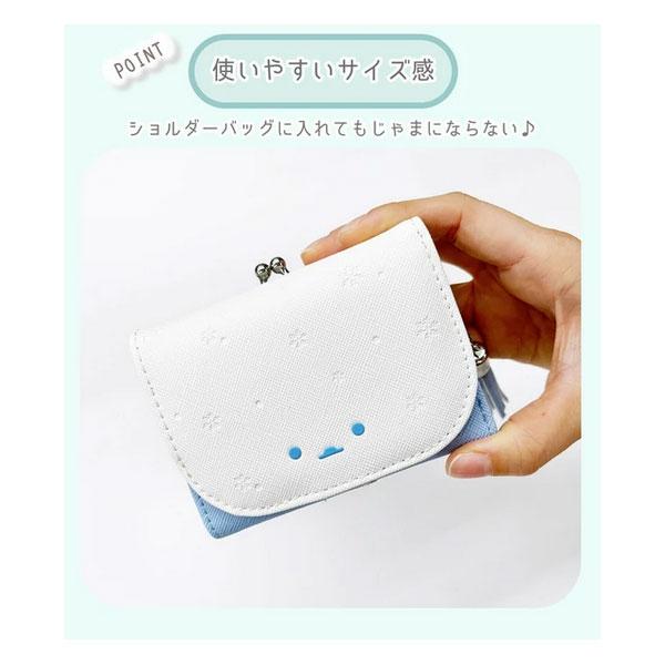 ユキエナガ がま口 コンパクト財布 三つ折り財布 送料無料 新品 財布 がま口コンパクト財布 アニマル レディース 財布 シンプル 大人可愛い おしゃれ 誕生日 |  | 03