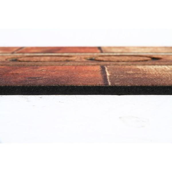 玄関マット 屋外 ラバーマット ウェルカム WELCOME 木目 エントランスマット ドアマット 西海岸 塩系 男前 ブルックリン おしゃれ 60ｘ40 大人気 |  | 02