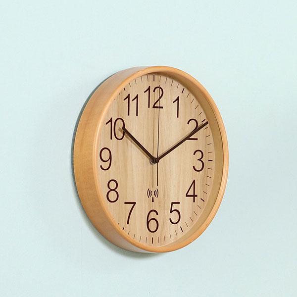 壁掛け時計 電波時計 壁掛け 掛け時計 木目調 電波式 掛時計 電波 おしゃれ 音がしない 静音 壁掛 時計 プレゼント ギフト リビング 子供部屋 寝室 送料無料 |  | 01