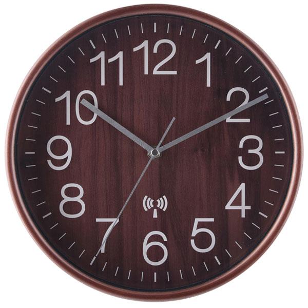 壁掛け時計 電波時計 壁掛け 掛け時計 木目調 電波式 掛時計 電波 おしゃれ 音がしない 静音 壁掛 時計 プレゼント ギフト リビング 子供部屋 寝室 送料無料 |  | 03