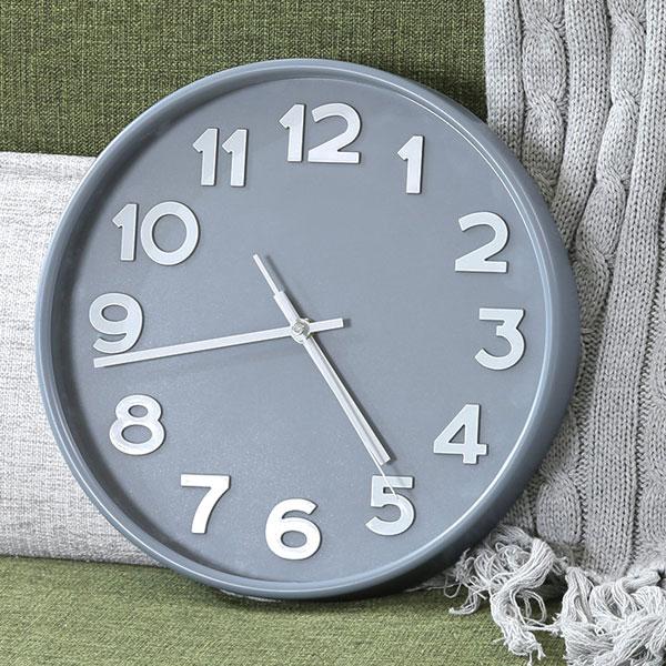時計 おしゃれ ナチュラル サンドベージュ デザインウォールクロック アンティーク デザイナーズクロック 掛時計 壁掛け 掛け時計 カフェ 店舗 φ30cm 北欧 | 