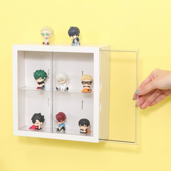 壁掛け コレクションケース 壁掛棚 ディスプレイラック シェルフ 壁面 推しコレクション ボックス ミニ コレクション 収納棚 フィギア コレクションボックス |  | 05