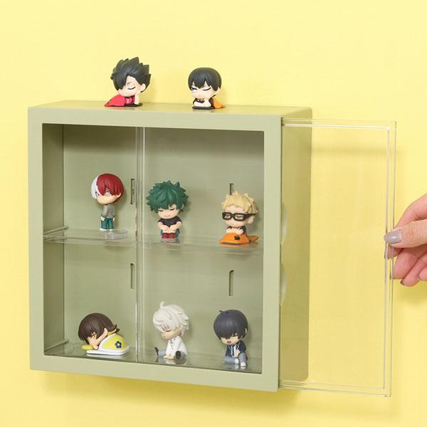 壁掛け コレクションケース 壁掛棚 ディスプレイラック シェルフ 壁面 推しコレクション ボックス ミニ コレクション 収納棚 フィギア コレクションボックス |  | 03