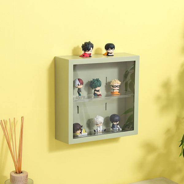 壁掛け コレクションケース 壁掛棚 ディスプレイラック シェルフ 壁面 推しコレクション ボックス ミニ コレクション 収納棚 フィギア コレクションボックス |  | 04