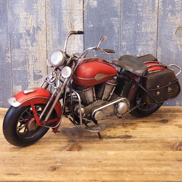 ブリキのおもちゃ Vintage Motorcycle バイク 置物 ヴィンテージ モーターサイクル オートバイ レトロ アメリカン雑貨 オブジェ インテリア レトロ ハーレー |  | 01