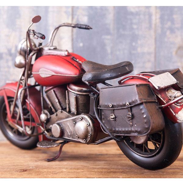 ブリキのおもちゃ Vintage Motorcycle バイク 置物 ヴィンテージ モーターサイクル オートバイ レトロ アメリカン雑貨 オブジェ インテリア レトロ ハーレー |  | 02