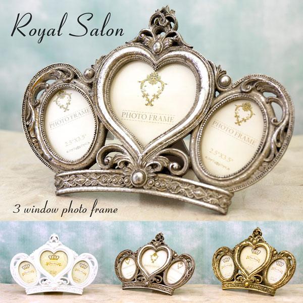 フォトフレーム 写真立て ヴィンテージ調 ファミリーフォトフレーム アンティーク調 ロイヤルサロン フォトフレーム 壁掛けフォトフレーム おしゃれ |  | 01