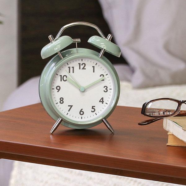 置時計 テーブルクロック ベル時計 置時計 置き時計 時計 おしゃれ レトロ アンティーク 雑貨 レトロな置時計 プレゼント ギフト インテリア かわいい | 