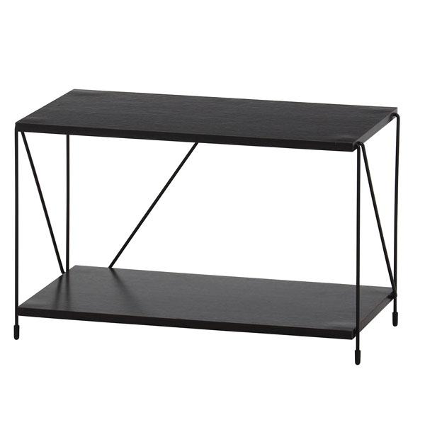 棚 ラック 2段 北欧 ディスプレイ キッチン収納 60幅 収納ラック 収納棚 おしゃれ スリム オープンラック リビング 収納ラック オープンラック フリーラック | 不二貿易 | 02