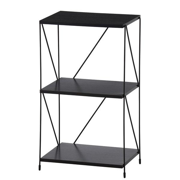 棚 ラック 3段 北欧 ディスプレイ キッチン収納 40幅 収納ラック 収納棚 おしゃれ スリム オープンラック リビング 収納ラック オープンラック フリーラック | 不二貿易 | 03