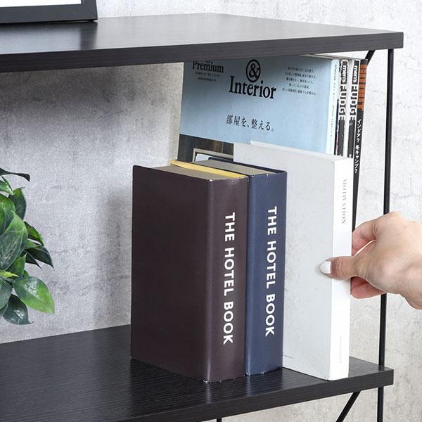 棚 ラック 3段 北欧 卓上 ディスプレイ キッチン収納 60幅 収納ラック 収納棚 おしゃれ スリム オープンラック リビング 収納ラック オープンラック フ | 不二貿易 | 02