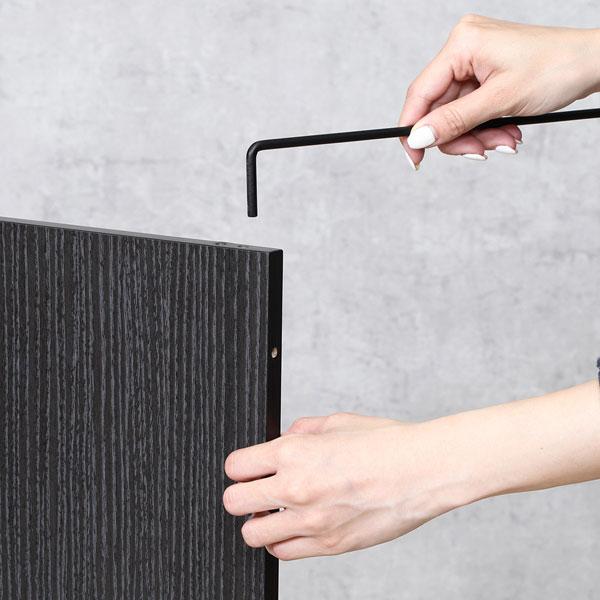 棚 ラック 4段 北欧 ディスプレイ キッチン収納 60幅 収納ラック 収納棚 おしゃれ スリム オープンラック リビング 収納ラック オープンラック フリーラック | 不二貿易 | 02