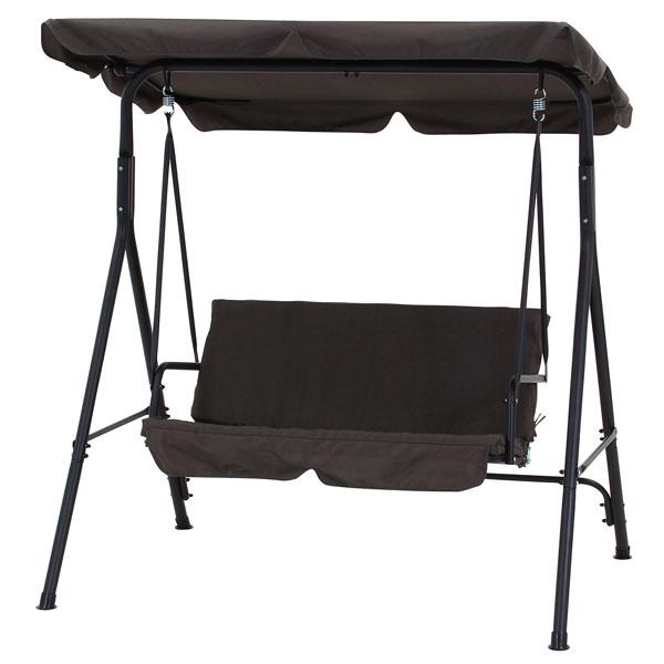 ブランコ 2P ポルド クッション付き グレー ガーデン DIY アウトドア エクステリア おしゃれ 屋外 2人乗り 遊具 ガーデンファニチャー 屋外遊具 |  | 02