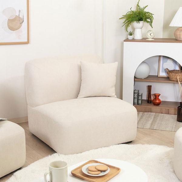 1人掛けソファ 1人掛け 家具 インテリア 家具 椅子 ソファー 座椅子 ロータイプ ローソファ Chamill 韓国インテリア おしゃれ | 