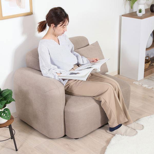 1人掛けソファ 1人掛け 家具 インテリア 家具 椅子 ソファー 右ひじ用 ロータイプ ローソファ Chamill 韓国インテリア おしゃれ |  | 03