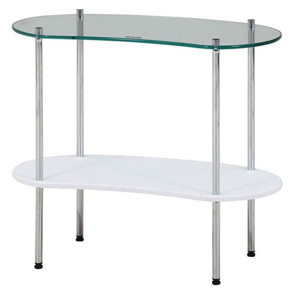 GLAS（グラス） ITALY社／Calice(カリチェ)／ガラスサイドテーブル GLAS ITALIA】グラスイタリア Calice カリス 円形テーブル