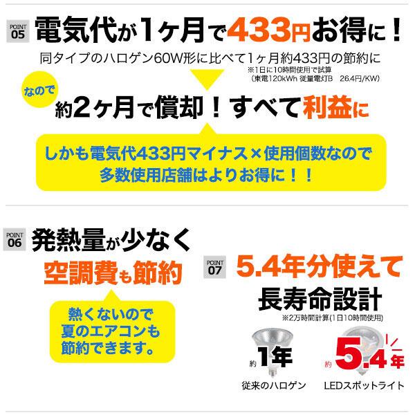 スポットライト ダクトレール 照明 LED LEDスポットライト ダクトレール用 ライト 60W 100W 口金E11 LED電球付き レールライト ライティングレール 間接照明 |  | 03