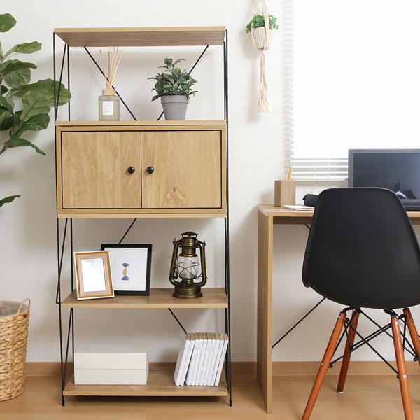 コネクトボックス 扉付きタイプ 収納ボックス ナチュラル ボックス レイアウト自由 2段 四角 シンプル 組み立て 小物入れ 扉 インテリア ナチュラル雑貨 |  | 03