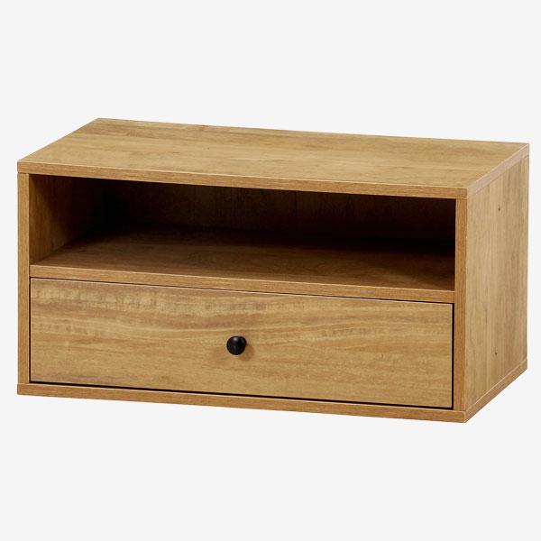 コネクトボックス 引出1杯タイプ 収納ボックス ナチュラル ボックス レイアウト自由 2段 四角 シンプル 組み立て 小物入れ 扉 引き出し 収納 |  | 02