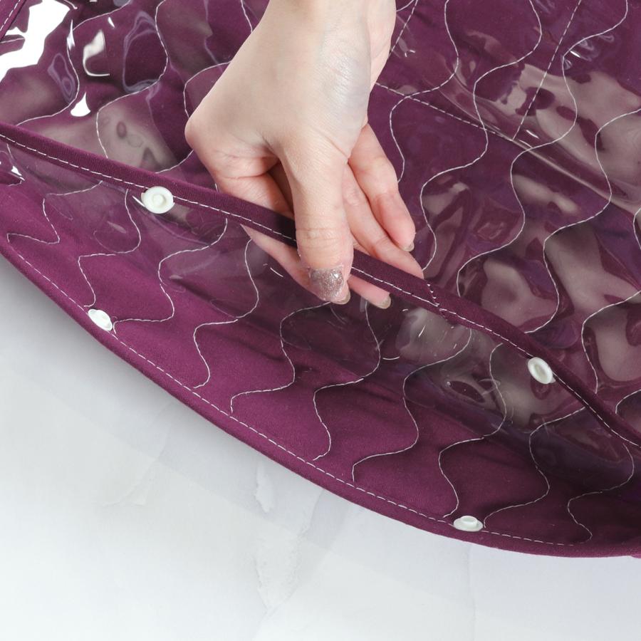 推し活 うちわケース パープル ウチワケース うちわカバー カバー ヲタク 推し活 推し オタ活 グッズ 透明 クリア うちわ ケース 推し色 アクスタ プレゼント | 不二貿易 | 02