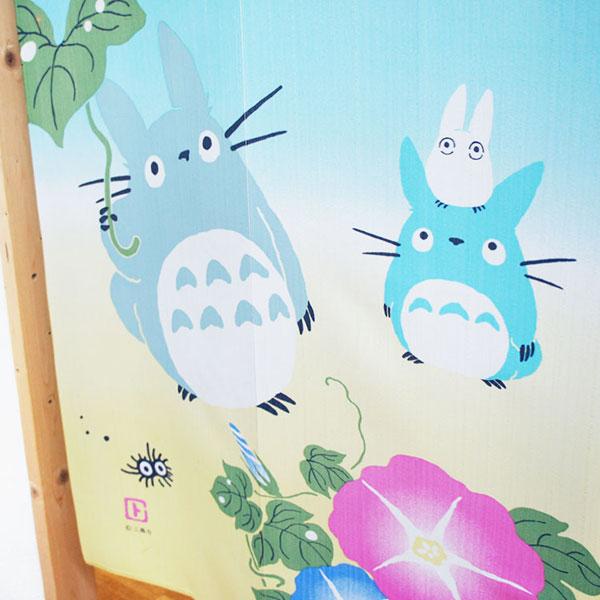となりのトトロ のれん ジブリ おしゃれ 暖簾 間仕切り トトロ カーテン 勝手口 省エネ 断熱保温 送料無料 突っ張り棒 つっぱり棒 花粉 |  | 02